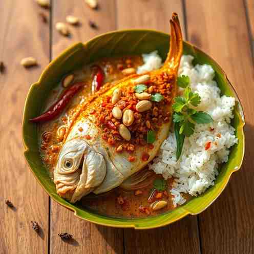 Cambodian Broiled Sea Bass - Easy Asian Fish Recipe